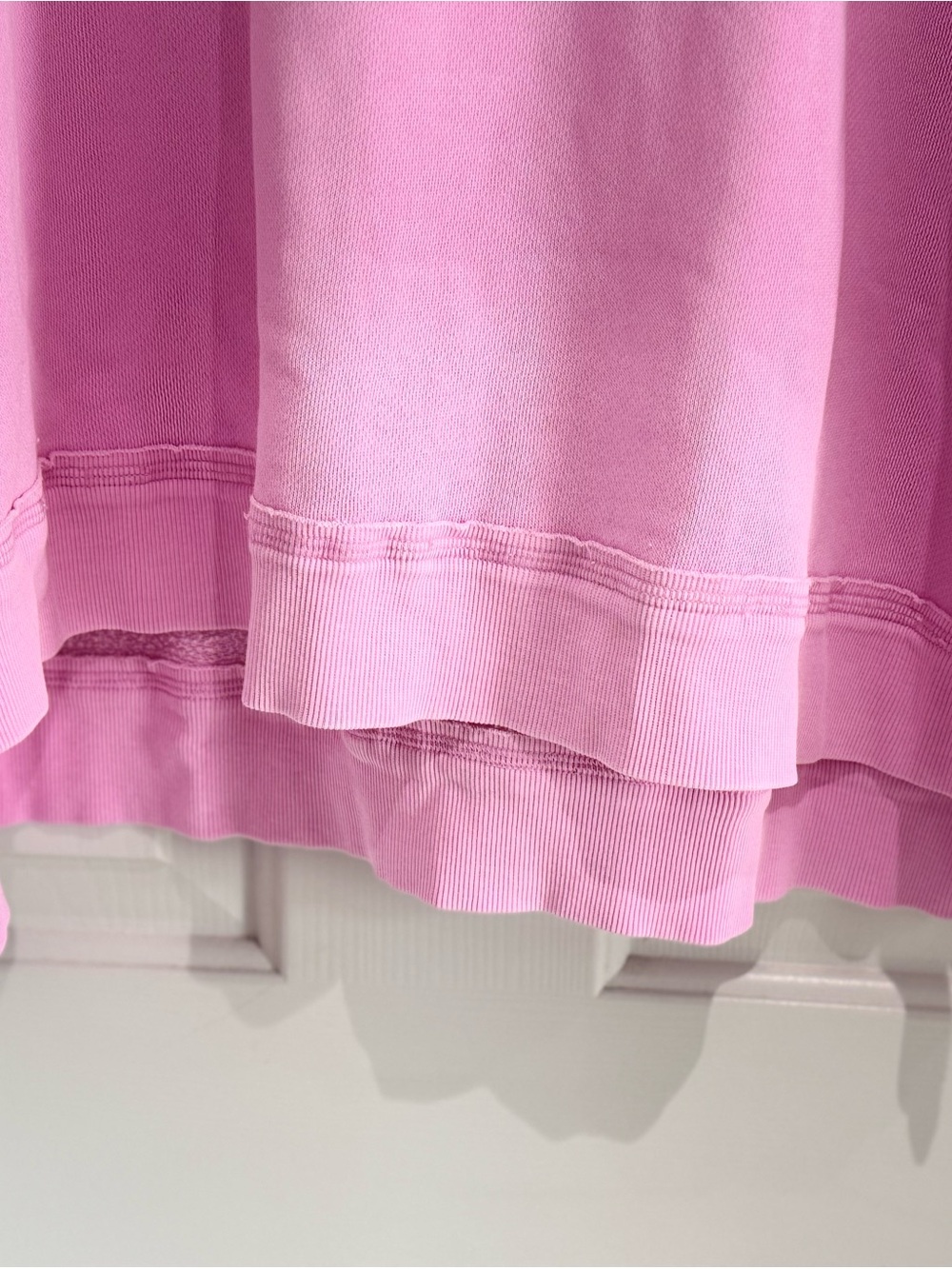 PINK Victoria's Secret Pink Half-Zip Hoodie Pullover Oversized - Picture 7 of 12